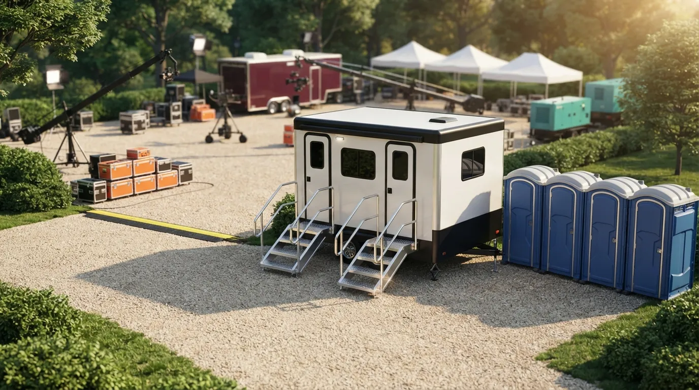 Film Set Restroom Rental in North Stamford, CT