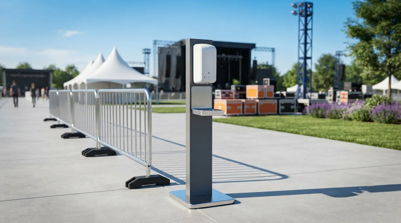 Hand Sanitizer Station Rental in North Stamford, CT