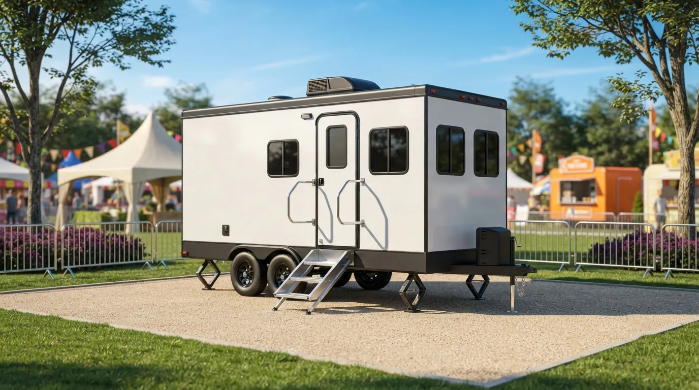Restroom Trailer Rental Cost in North Stamford, CT